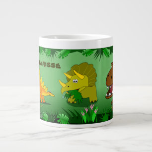 Dinosaurier in der Jumbo-Tasse