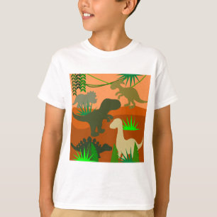 Dinosaurier in der Wildnis T-Shirt