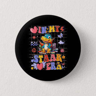 Dinosaurier in meiner Sternenzeit Motivierend T-Re Button