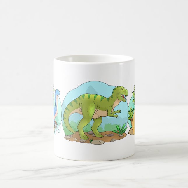 Dinosaurier Kaffeetasse (Mittel)