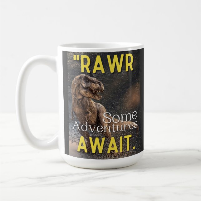 Dinosaurier Kaffeetasse (Links)