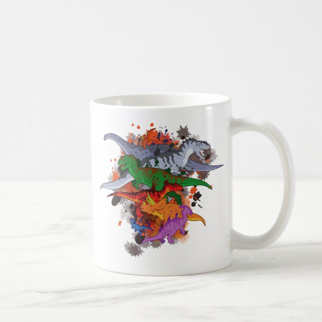 Dinosaurier Kaffeetasse (Rechts)