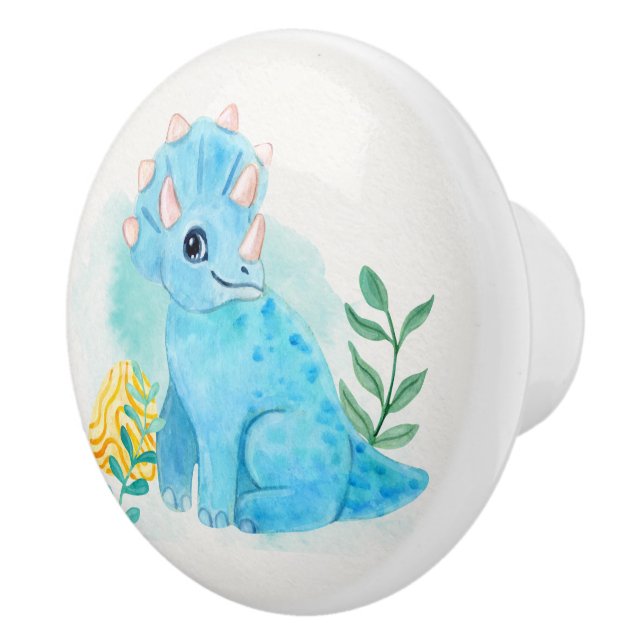 Dinosaurier Keramikknauf (Rechts)