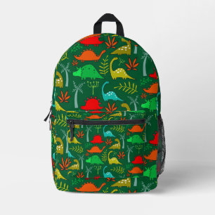 Dinosaurier-Kinderzimmer-Dekoration für kleine Kin Bedruckter Rucksack