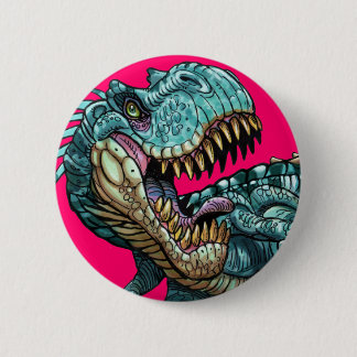 Dinosaurier-Knopf Button