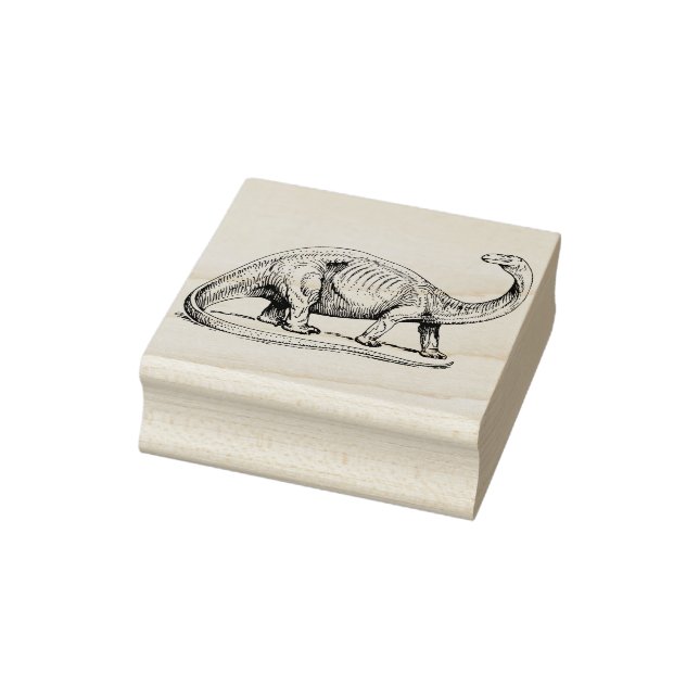 Dinosaurier-Kunst-Briefmarke Gummistempel (Stempel)