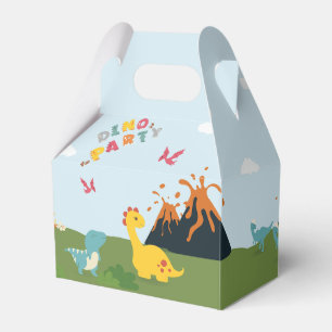 Dinosaurier Land/Dino Land mit Vulkangeburt Geschenkschachtel
