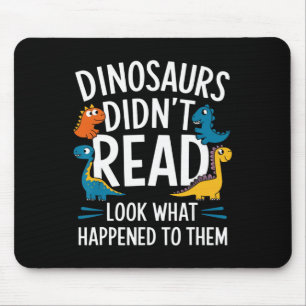Dinosaurier lasen nicht lustige Lehrer Kinder Mousepad