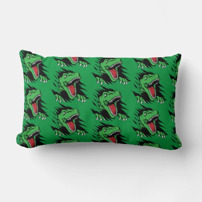 Dinosaurier Lendenkissen (Vorderseite)