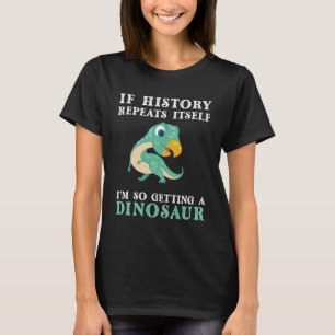 Dinosaurier-Liebesgeschenk für Erwachsene mit unt T-Shirt