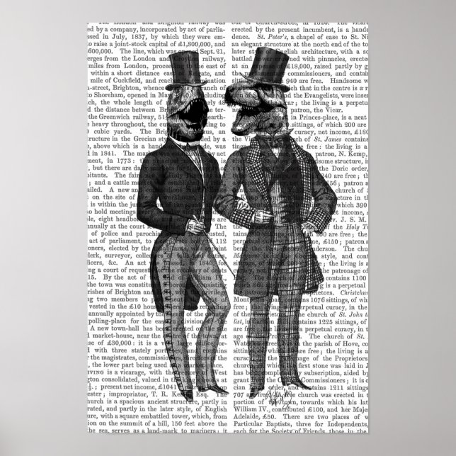 Dinosaurier Men Lads Night Out Poster (Vorne)