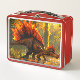 Dinosaurier Metall Brotdose