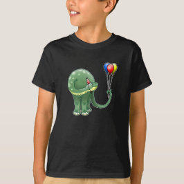 Dinosaurier mit Balloons T-Shirt