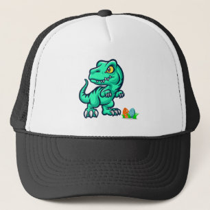 Dinosaurier mit Eiern Truckerkappe