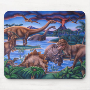Dinosaurier mousepad