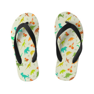 Dinosaurier-Muster Kinderbadesandalen