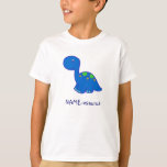 Dinosaurier Name-osaurus Kid's T - Shirt - Junge<br><div class="desc">Ein niedlicher Dinosaurier-T - Shirt,  den Sie persönlich gestalten können. Ersetzen Sie einfach "NAME" durch den Namen Ihres Kindes.</div>