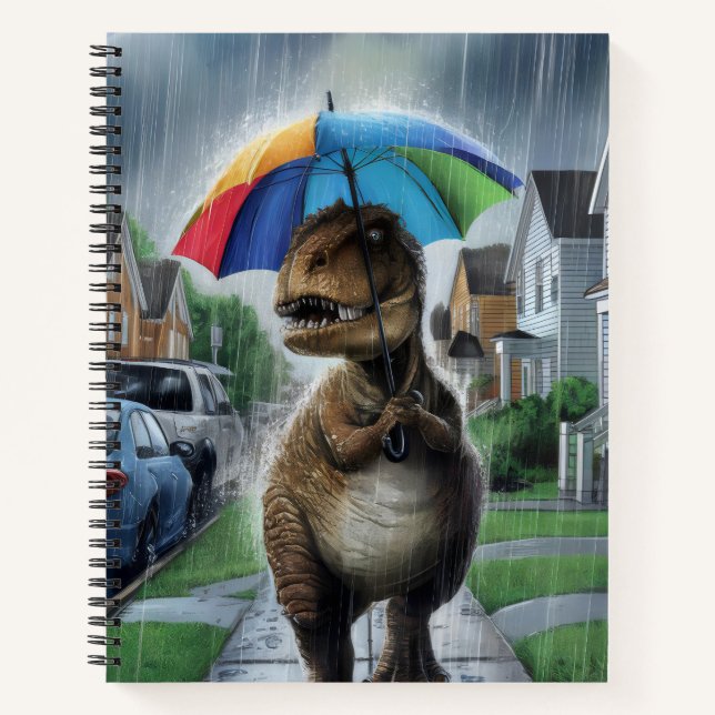 Dinosaurier-Notebook Notizbuch (Vorderseite)