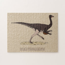 Dinosaurier Ornithomimus Jigsaw Puzzle