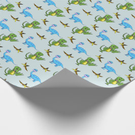 Dinosaurier-Packpapier Geschenkpapier