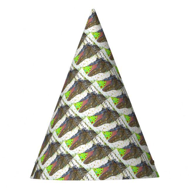 Dinosaurier Party Animal Partyhütchen (Vorderseite)