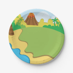 Dinosaurier Party Paper Teller