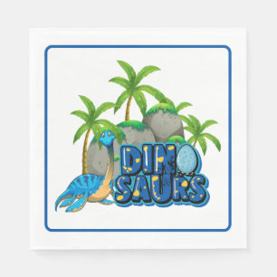 Dinosaurier-Party Serviette