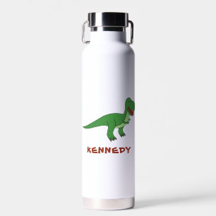 Dinosaurier Personalisierter Individuelle Name zur Trinkflasche