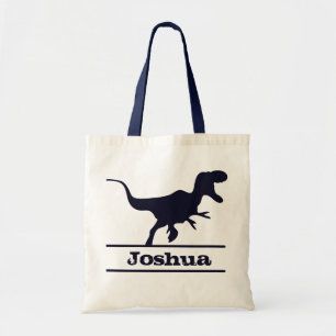 Dinosaurier personalisierter Name Tragetasche