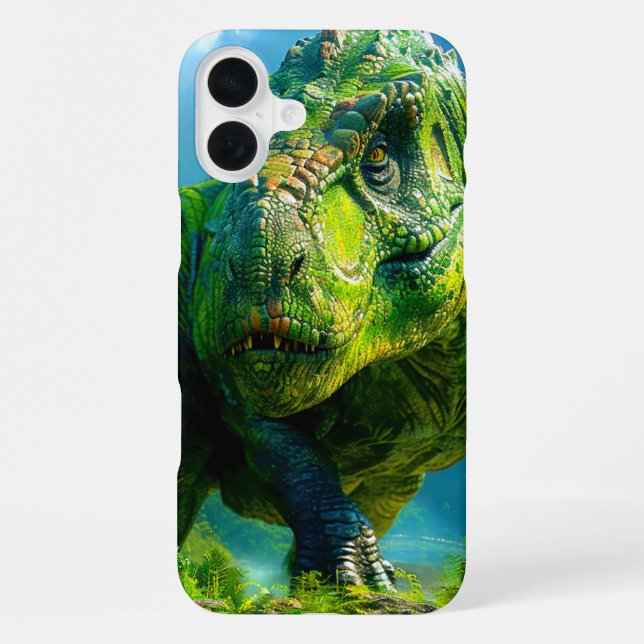 Dinosaurier Phone Case iPhone 16 Plus Hülle (Rückseite)