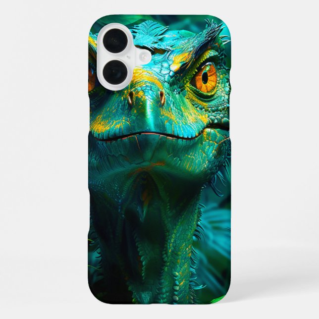 Dinosaurier Phone Case iPhone 16 Plus Hülle (Rückseite)
