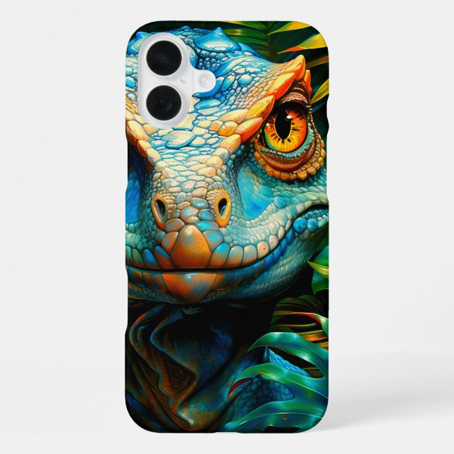 Dinosaurier Phone Case iPhone 16 Plus Hülle (Rückseite)