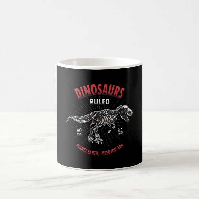 Dinosaurier Planet Erde Mesozoikerzeit | Dinosauri Kaffeetasse (Mittel)