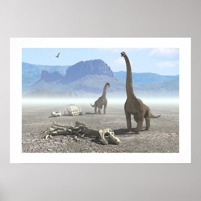 Dinosaurier Poster (Vorne)