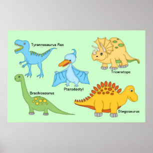 Dinosaurier Poster