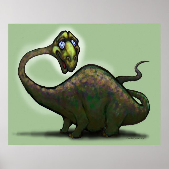 Dinosaurier Poster (Vorne)