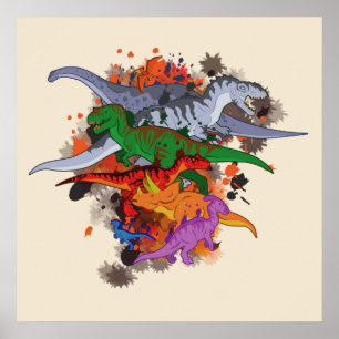 Dinosaurier Poster