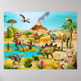 Dinosaurier Poster Dinosaurier Print T-rex