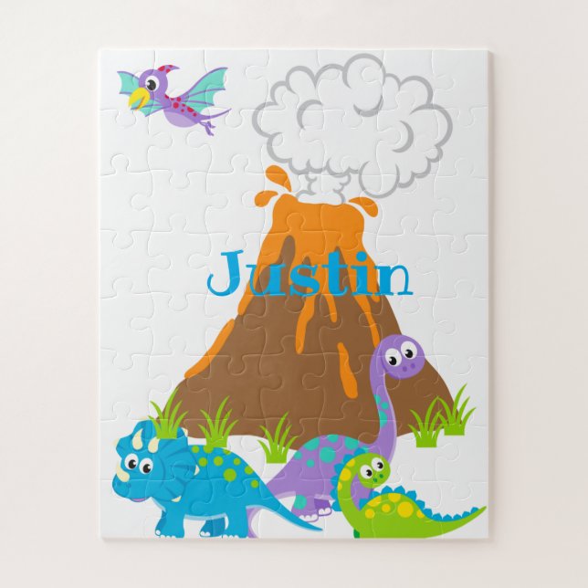 Dinosaurier, Poster personalisieren (Vertikal)
