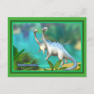 Dinosaurier Postkarte