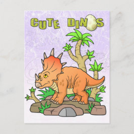 Dinosaurier Postkarte