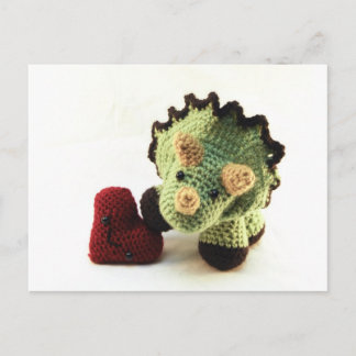 Dinosaurier-Postkarte Postkarte