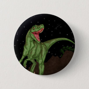 Dinosaurier - prähistorische Nacht Button