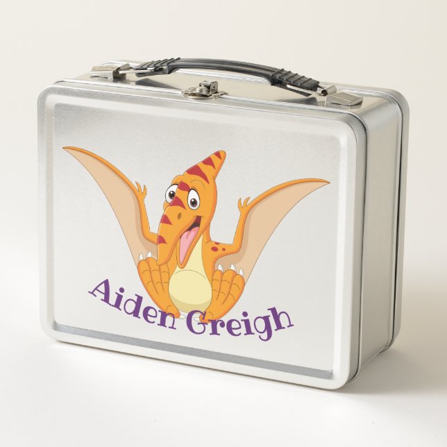 Dinosaurier Pterodactyl Kids Lunchbox (Vorderseite)