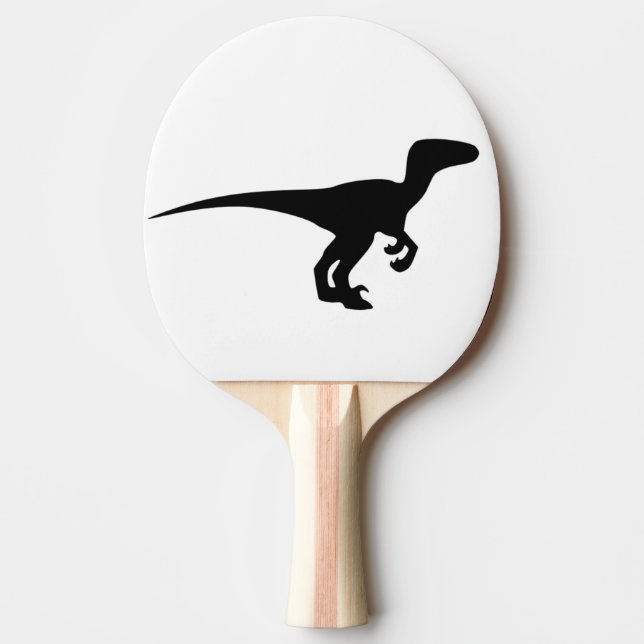 Dinosaurier-Raubvogel, Dino-Entwurf Tischtennis Schläger (Vorderseite)