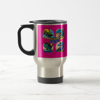 Dinosaurier reisebecher
