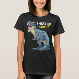 Dinosaurier Rex bei der Ausbildung von Tyrannosaur T-Shirt