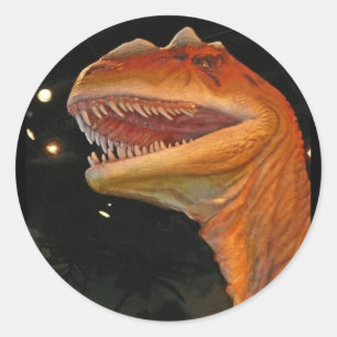 Dinosaurier Runder Aufkleber