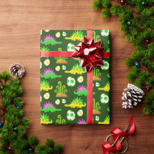 Dinosaurier! Schleifpapier Geschenkpapier