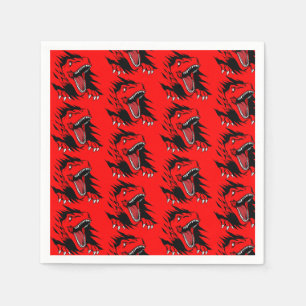 Dinosaurier Serviette